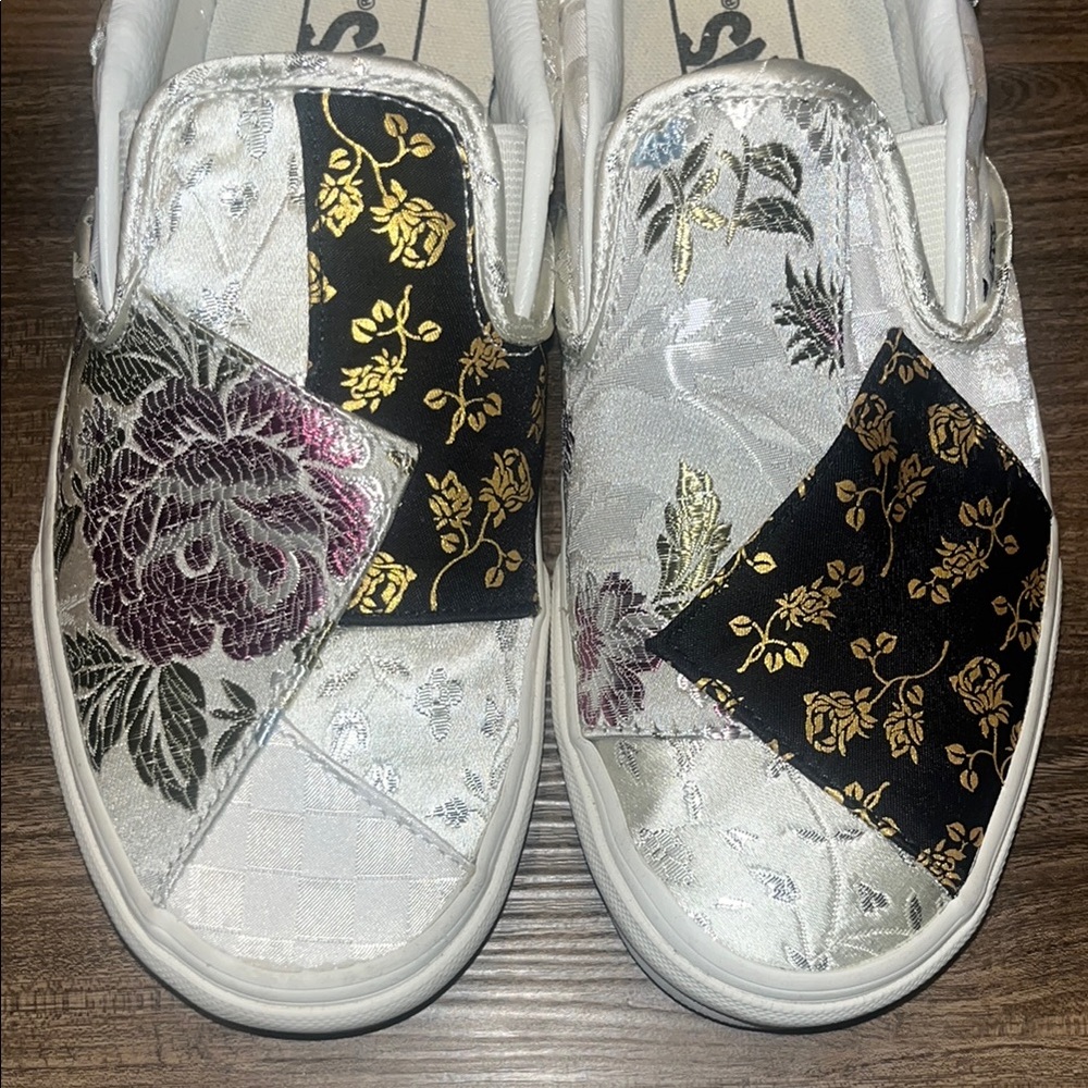 Vans Patchwork Floral Shoes